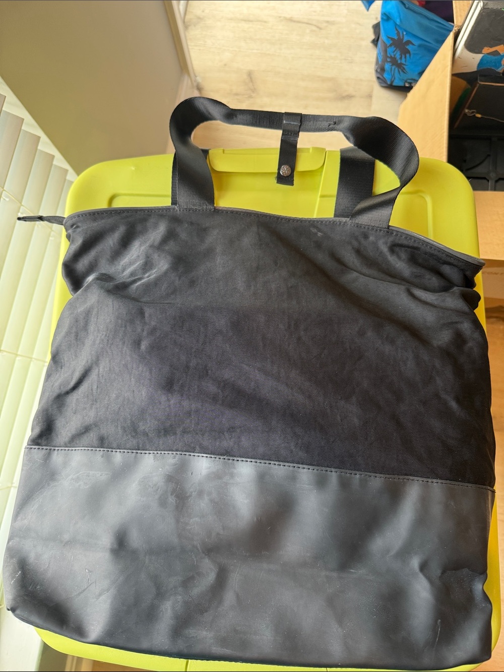 Black Athleta Tote Bag - Casual Everyday Carry - Picture 1 of 4